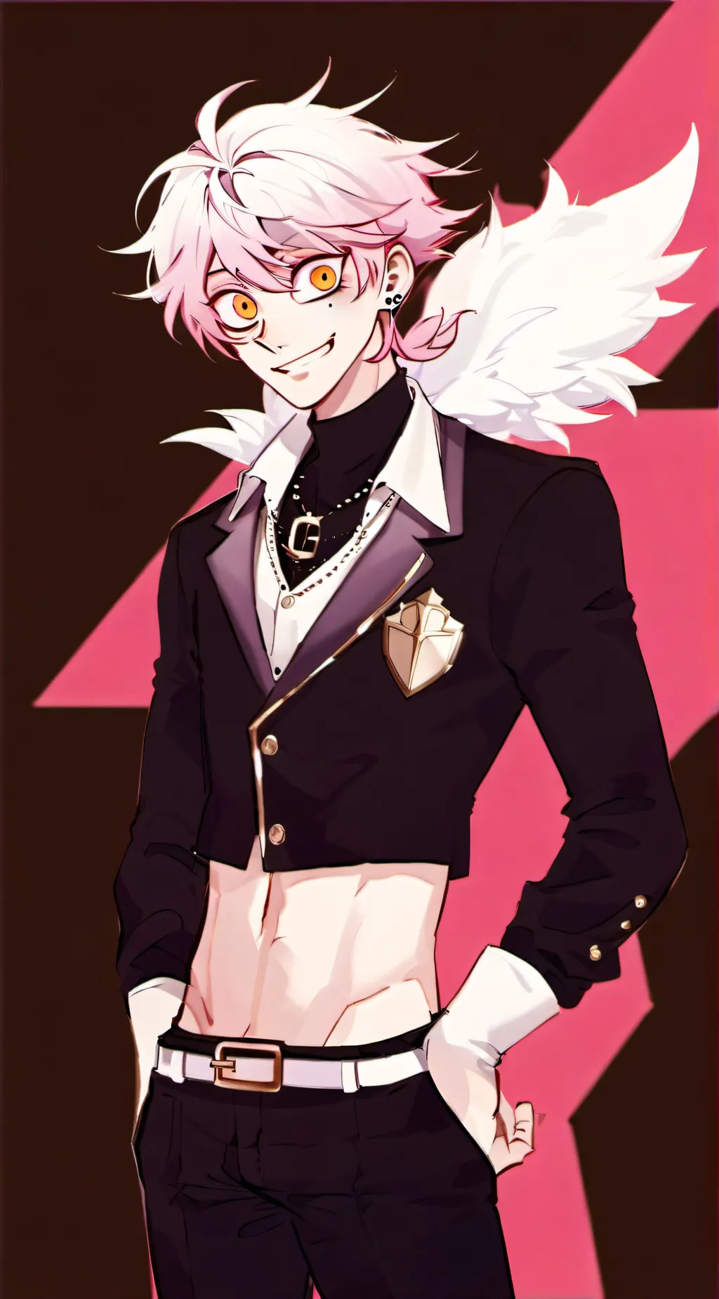 ai character: Angel dust 2.0 background