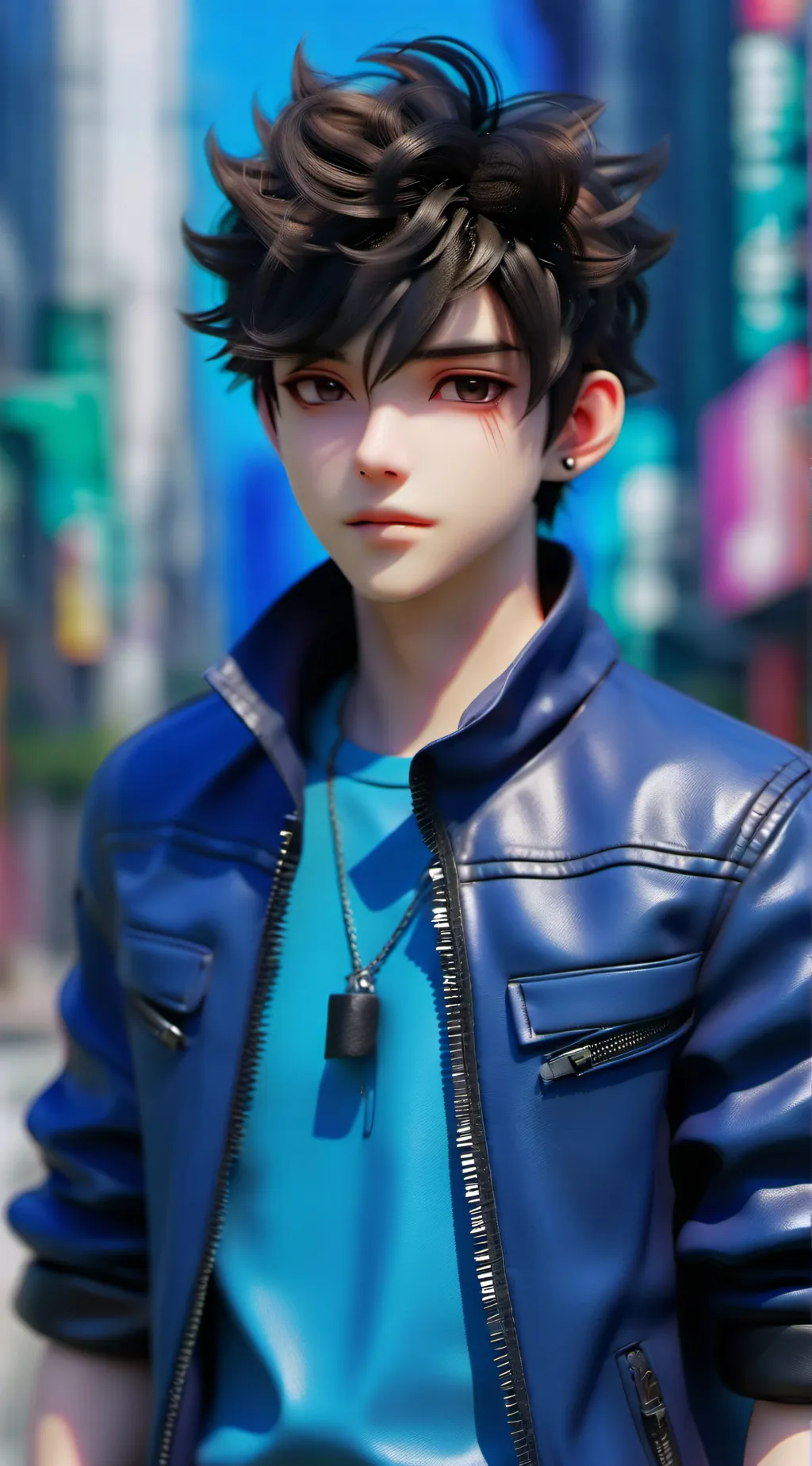 ai character: Finn Shirley background