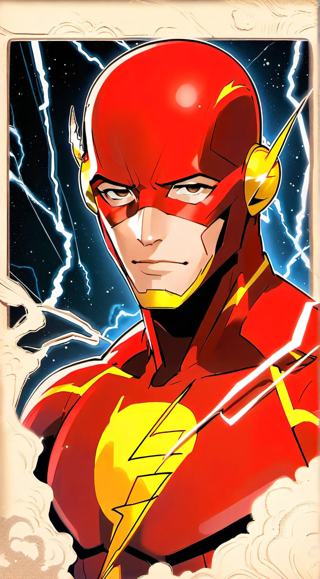 ai character: ⚡Team Flash🤝🏼 background