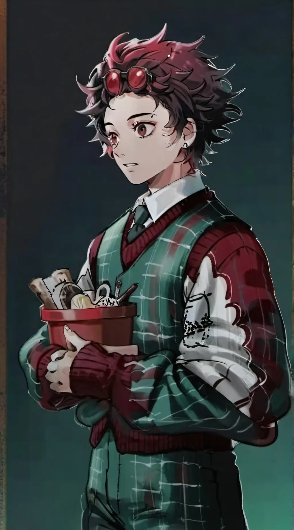 ai character: Teleport to kny background