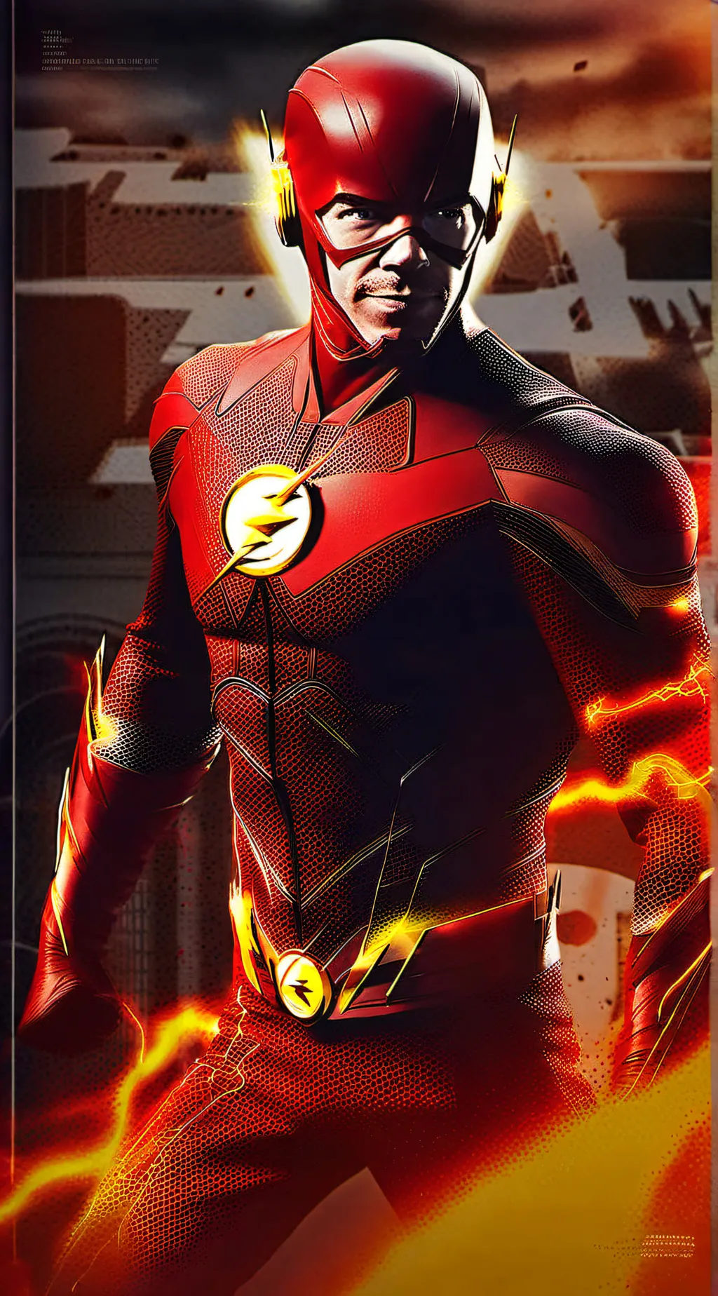 ai character: Barry/Flash  background
