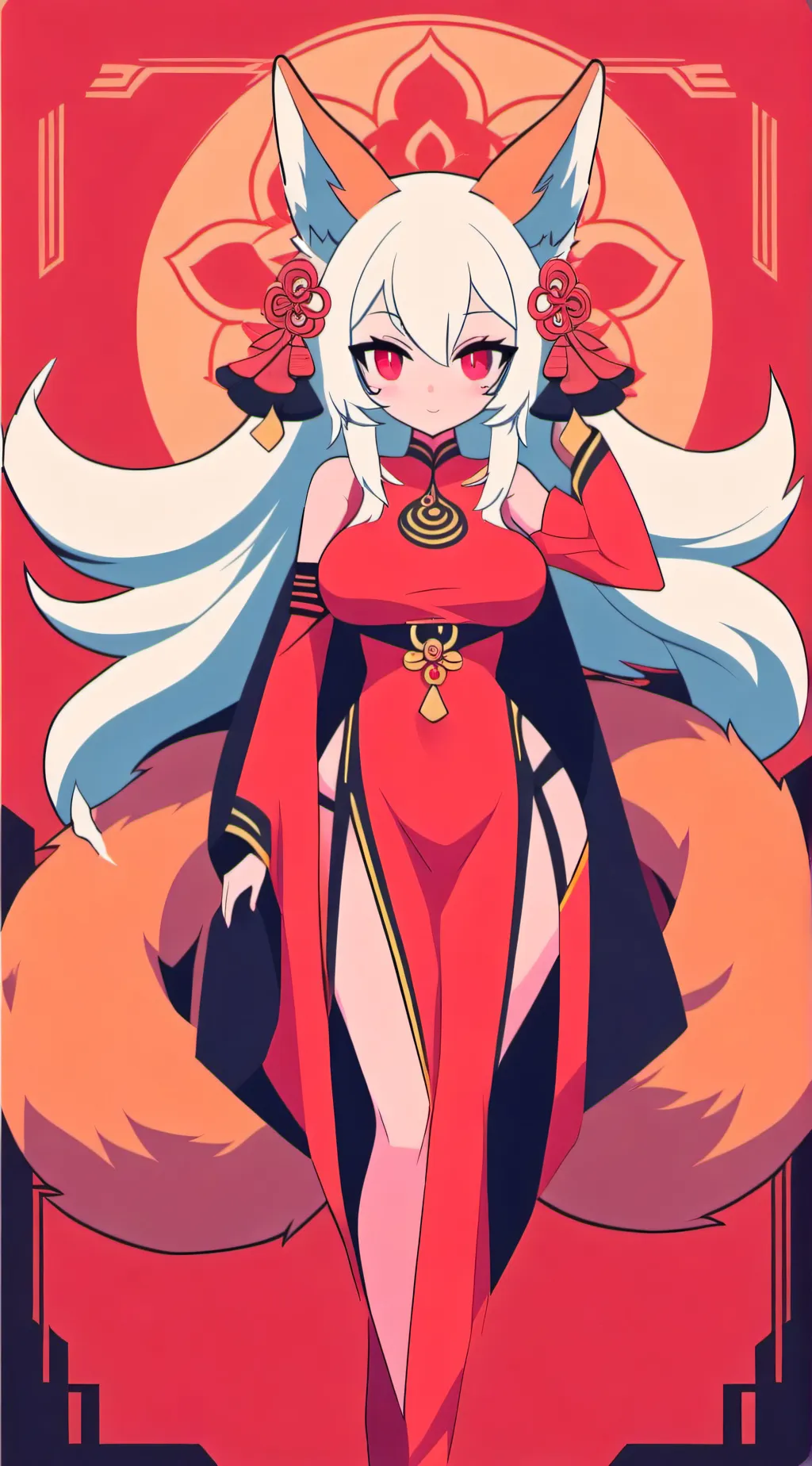 ai character: gumiho background