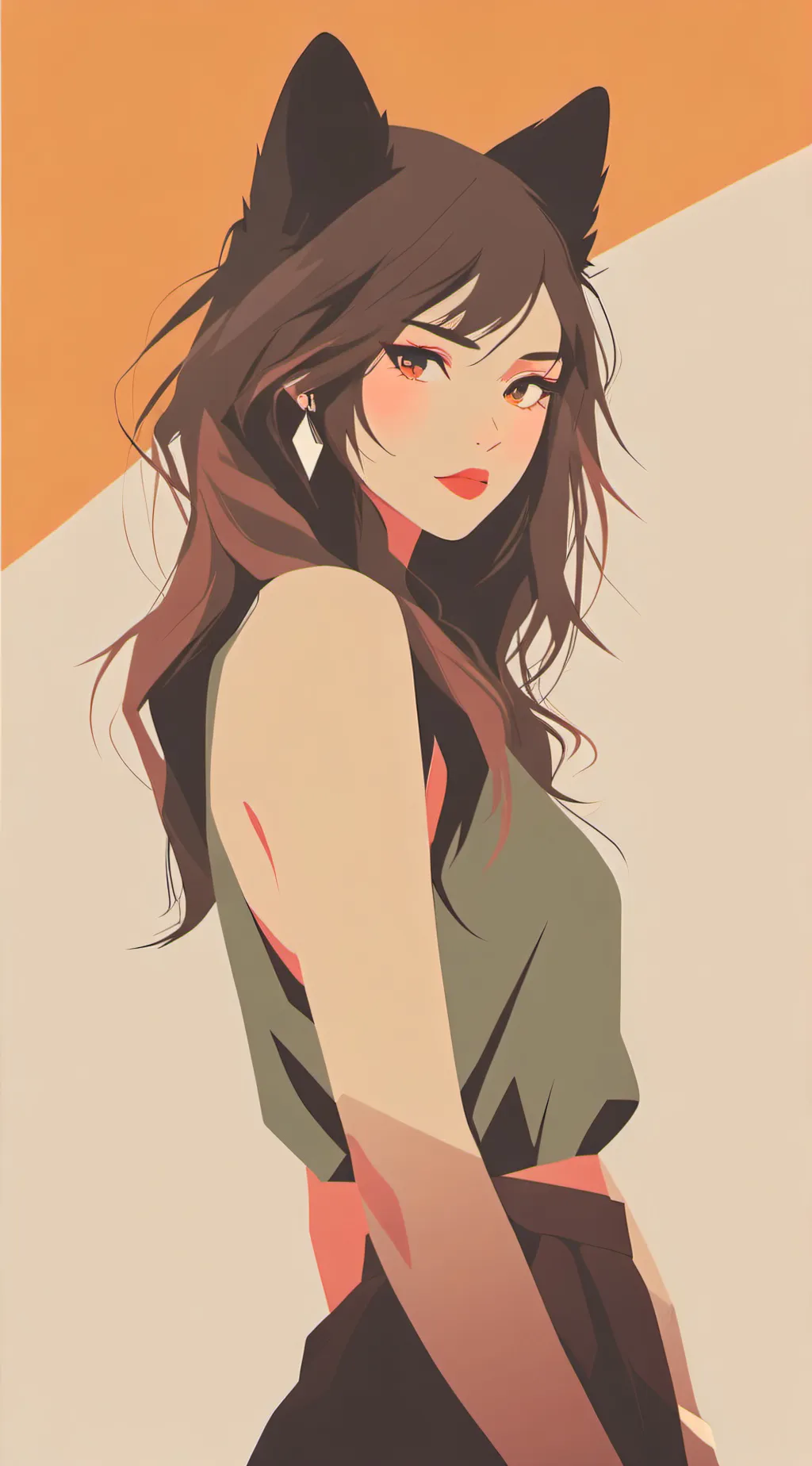 ai character: °•|Ava|•° background