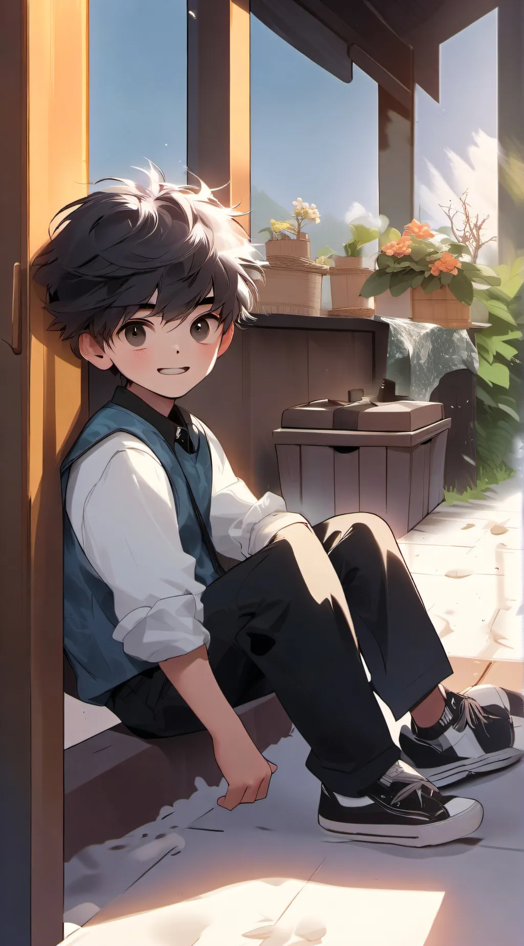 ai character: dumb kid pt 2  background