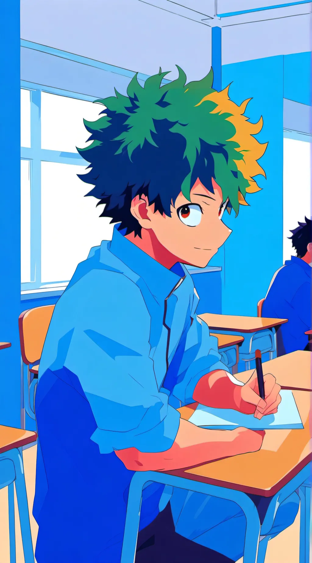 ai character: kirishima background