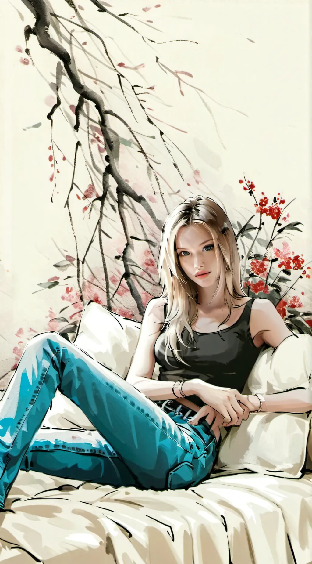 ai character: Bella background
