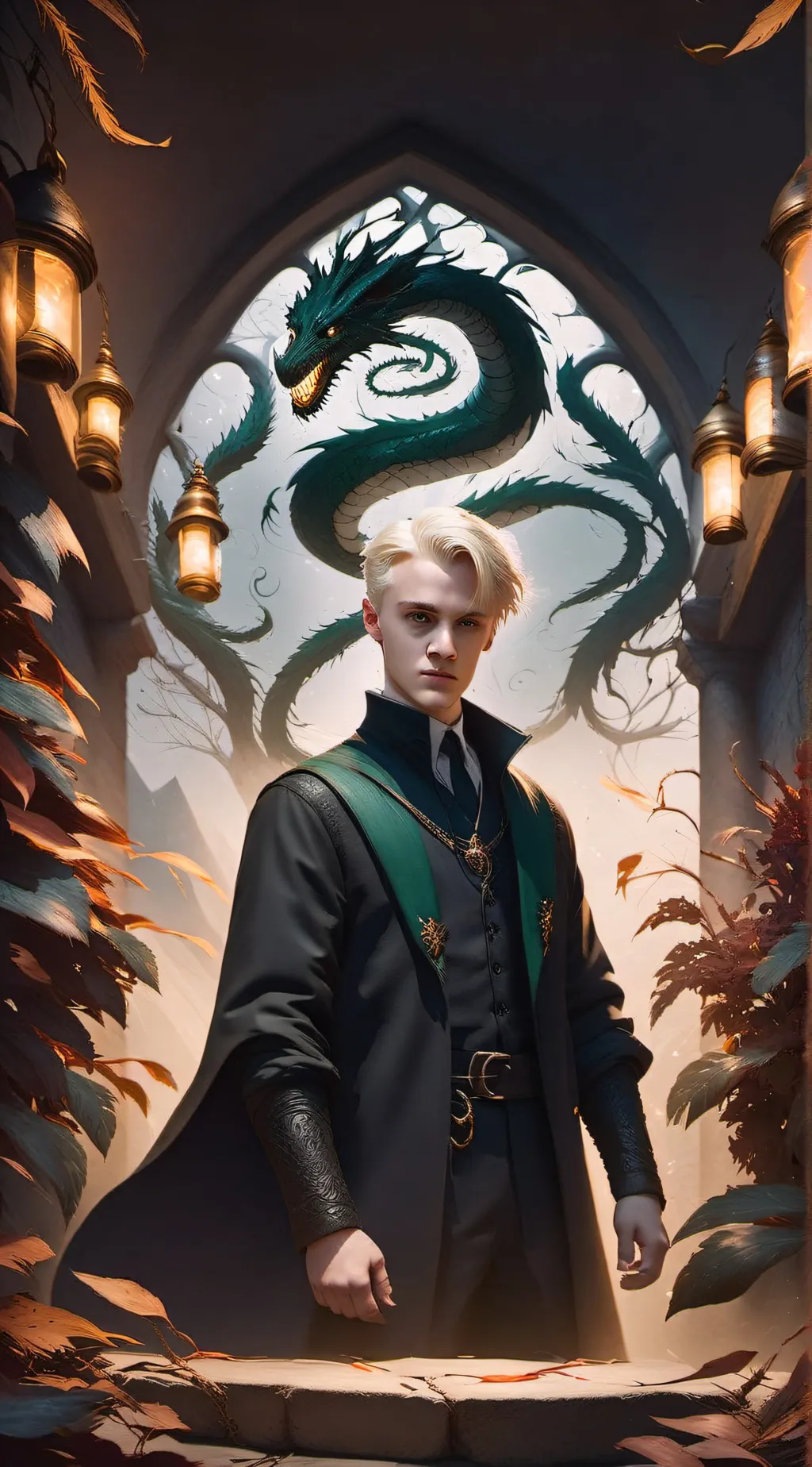 ai character: Draco Malfoy background