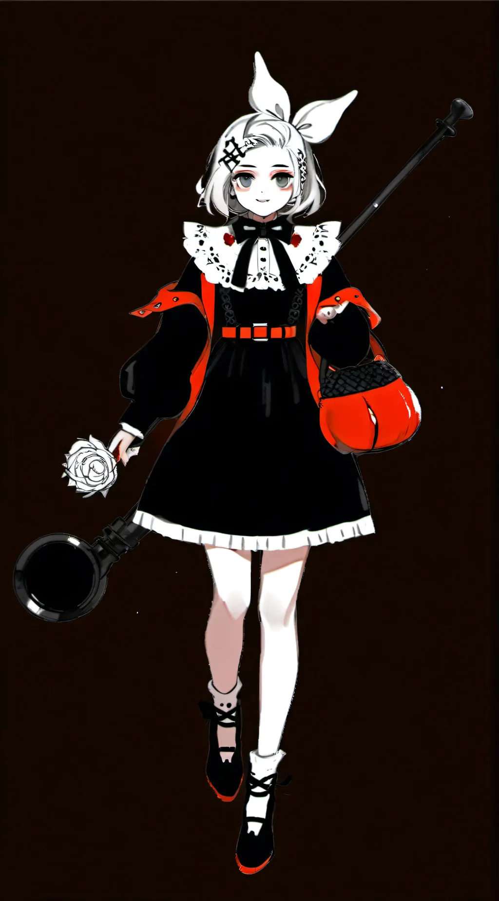 ai character: kitty  background