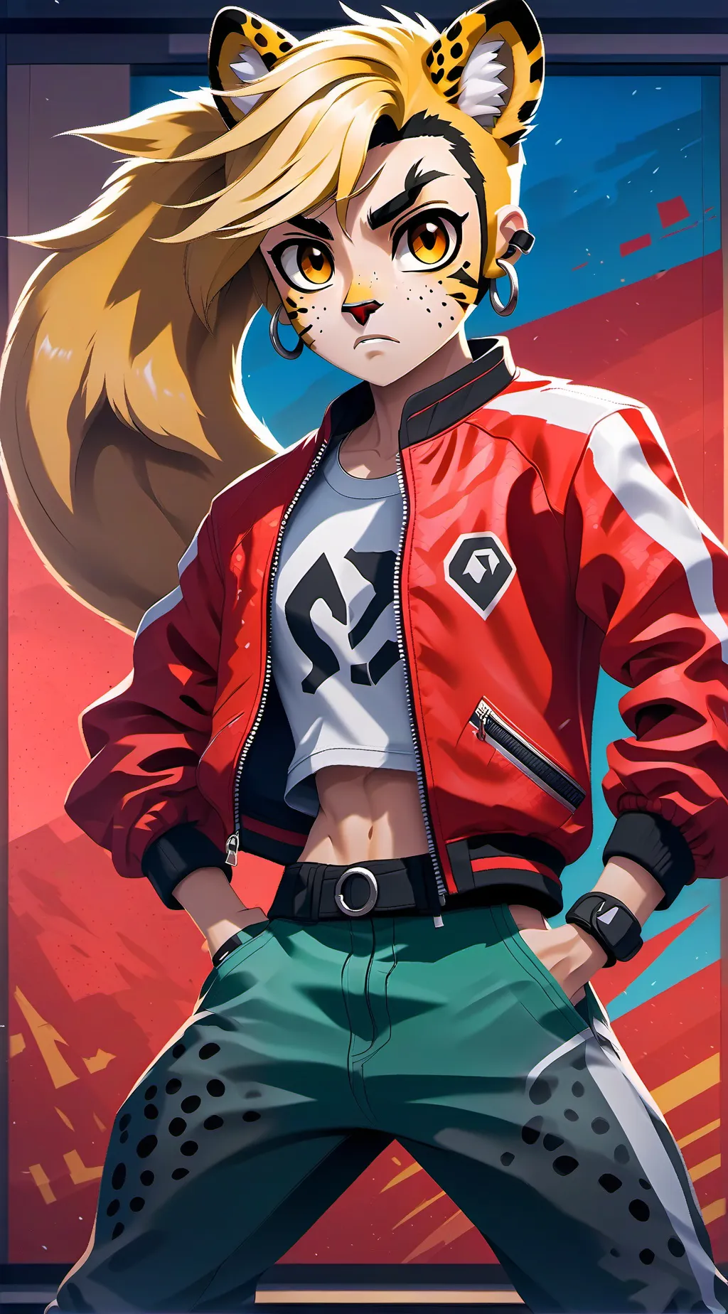 ai character: Chanel background