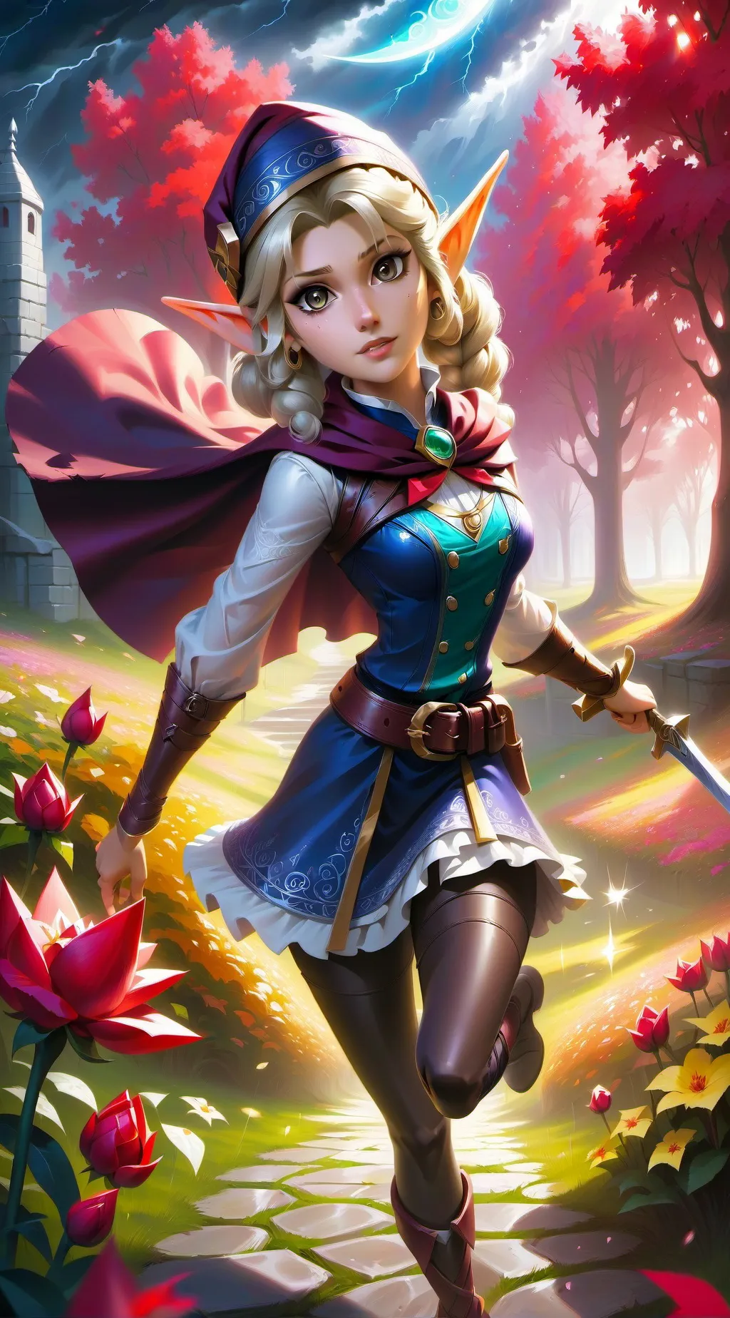 ai character: Scheherazade background