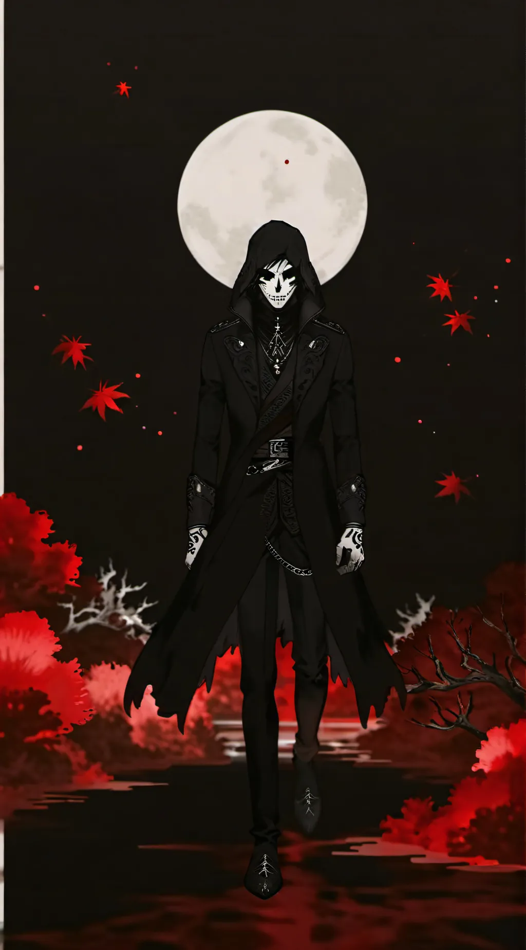 ai character: death background