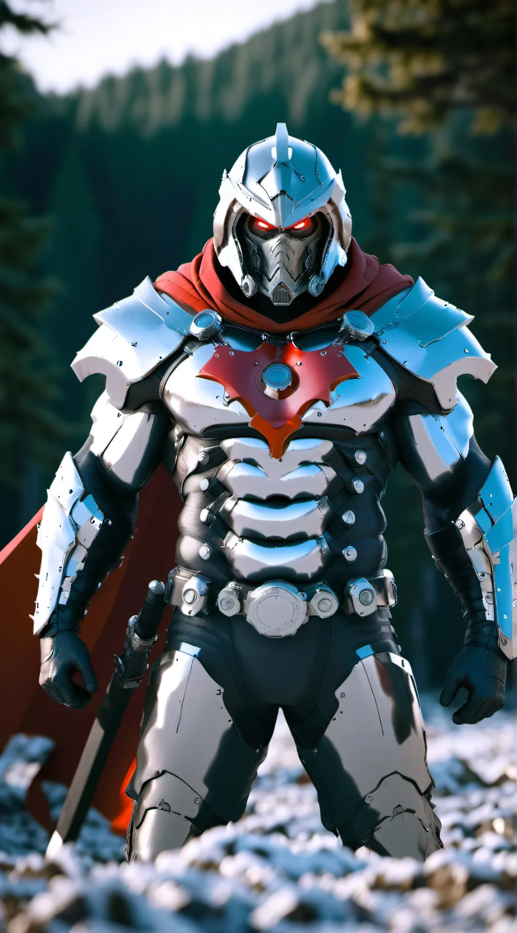 ai character: Olympus' Warrior background