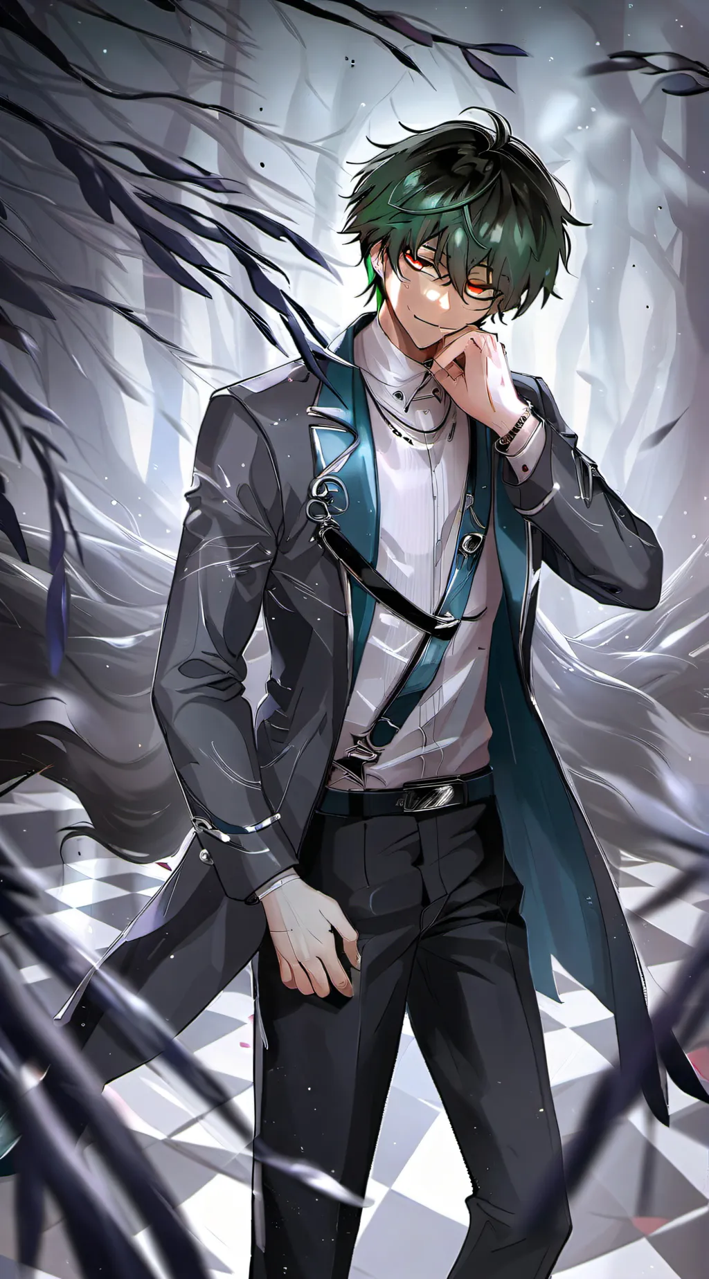 ai character: deku background