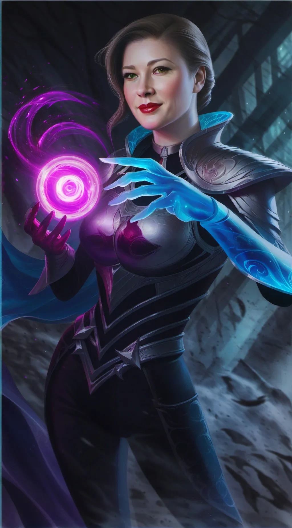 ai character: Occultia background