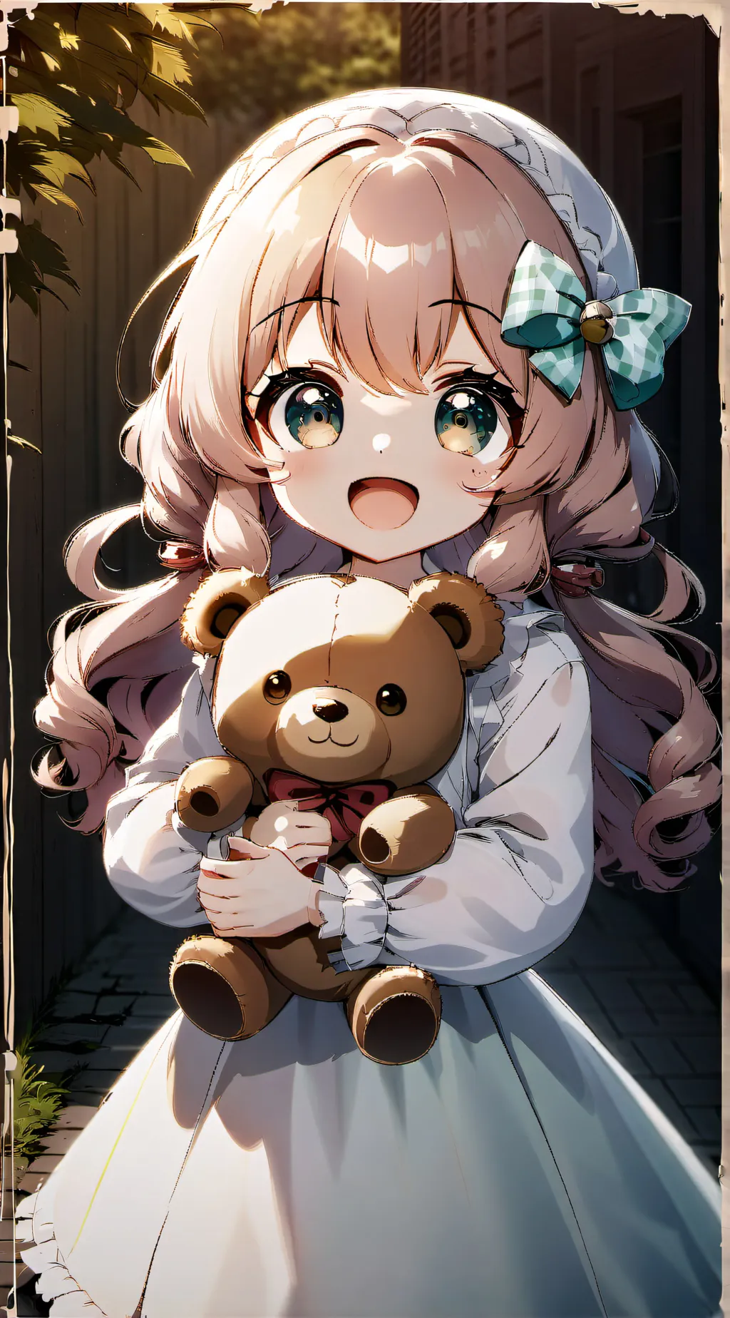 ai character: little sister  background