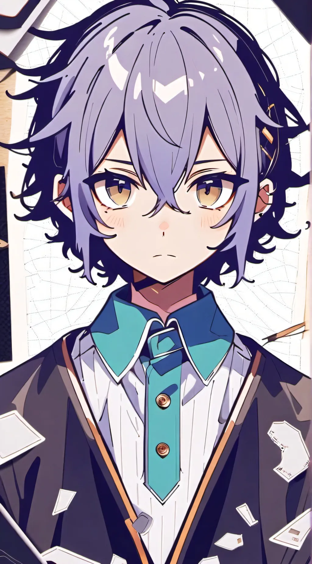ai character: Leo  background