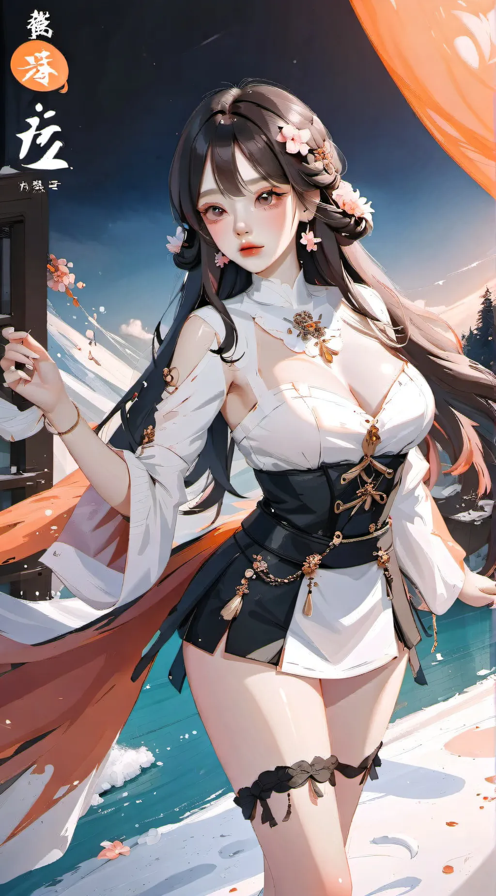 ai character: Adriana Rose background