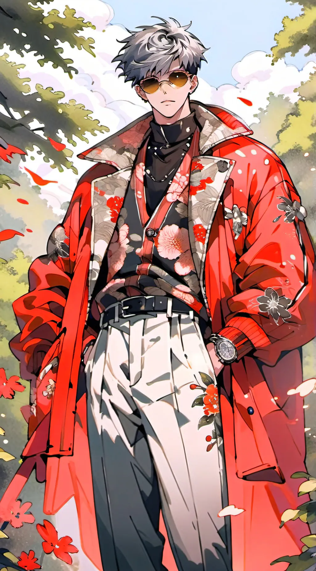 ai character: Kayden  background