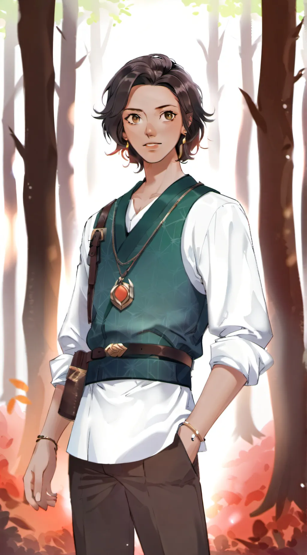 ai character: Herdon  background