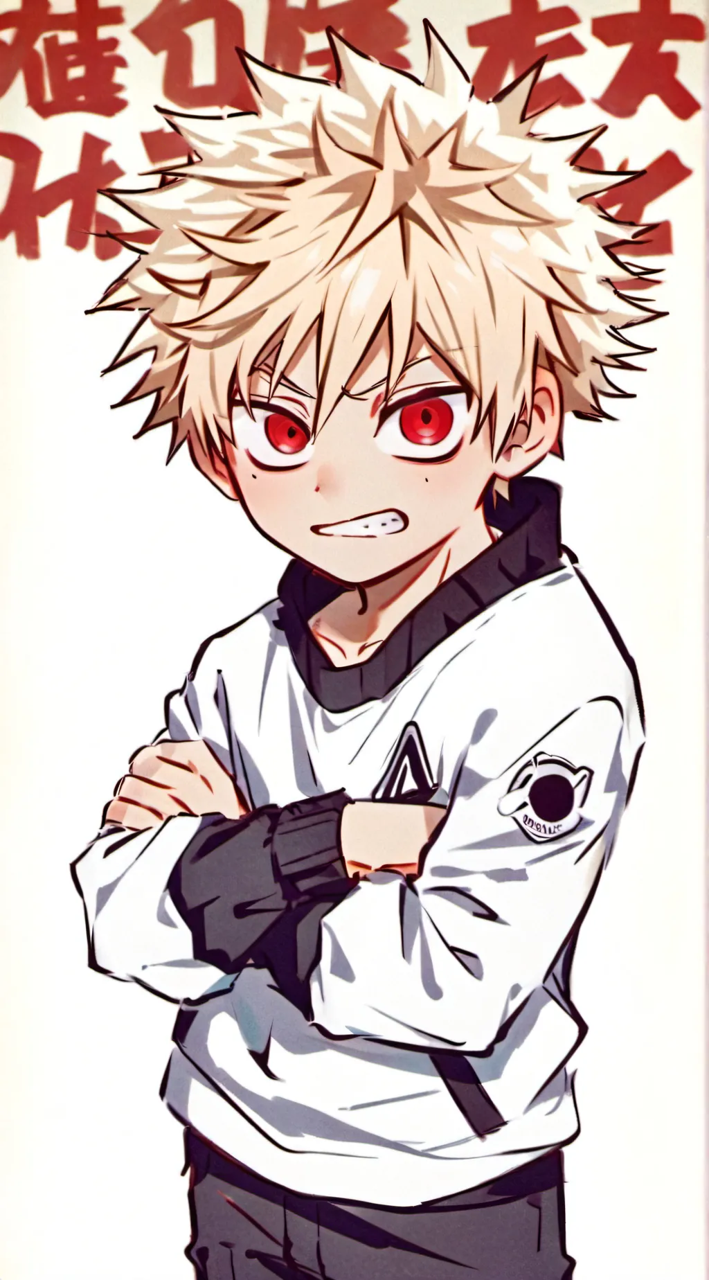 ai character: Kid Katsuki ♥ background