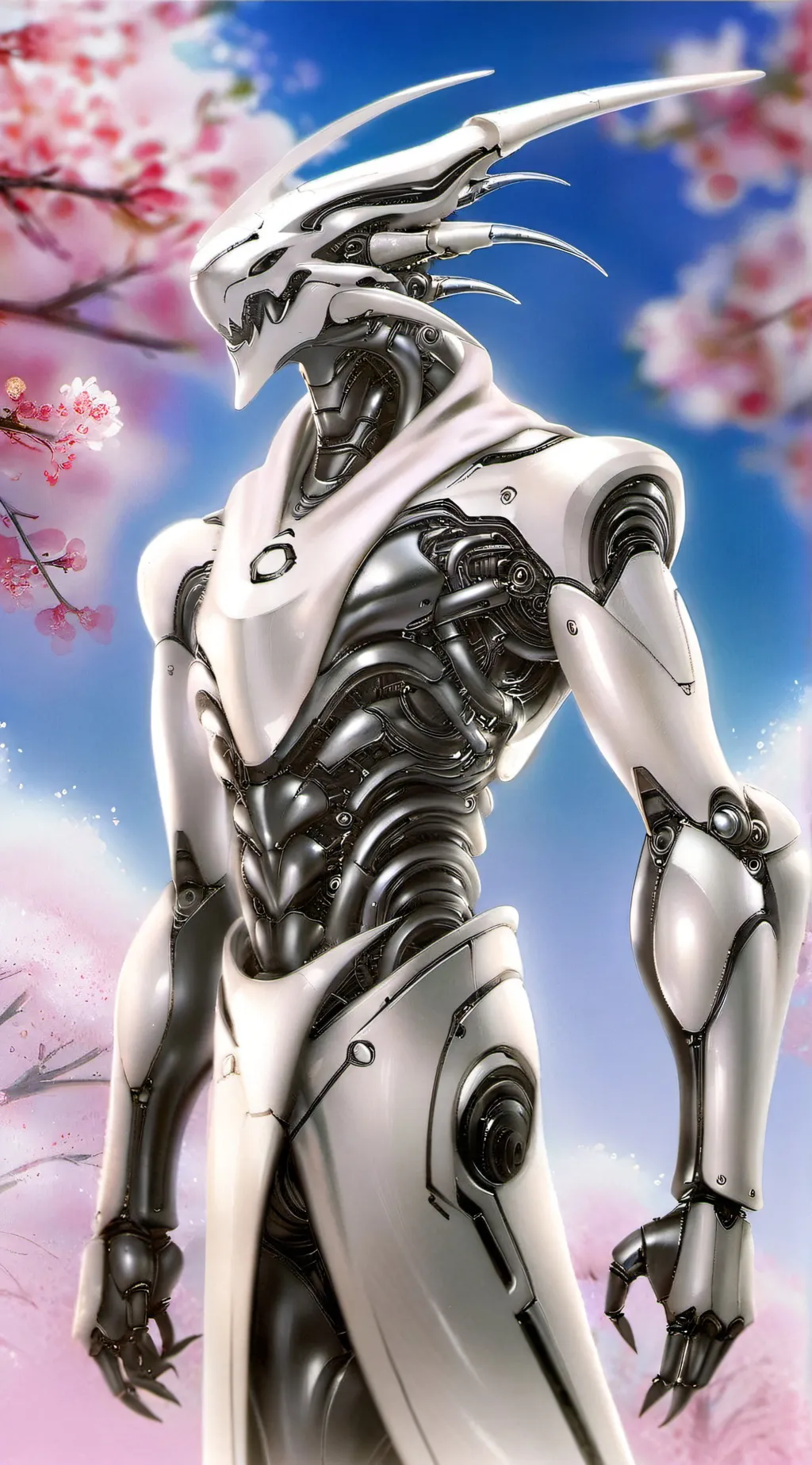 ai character: scape and run background