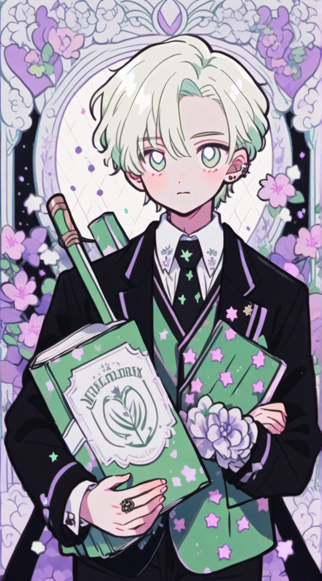 ai character: Draci malfoy background