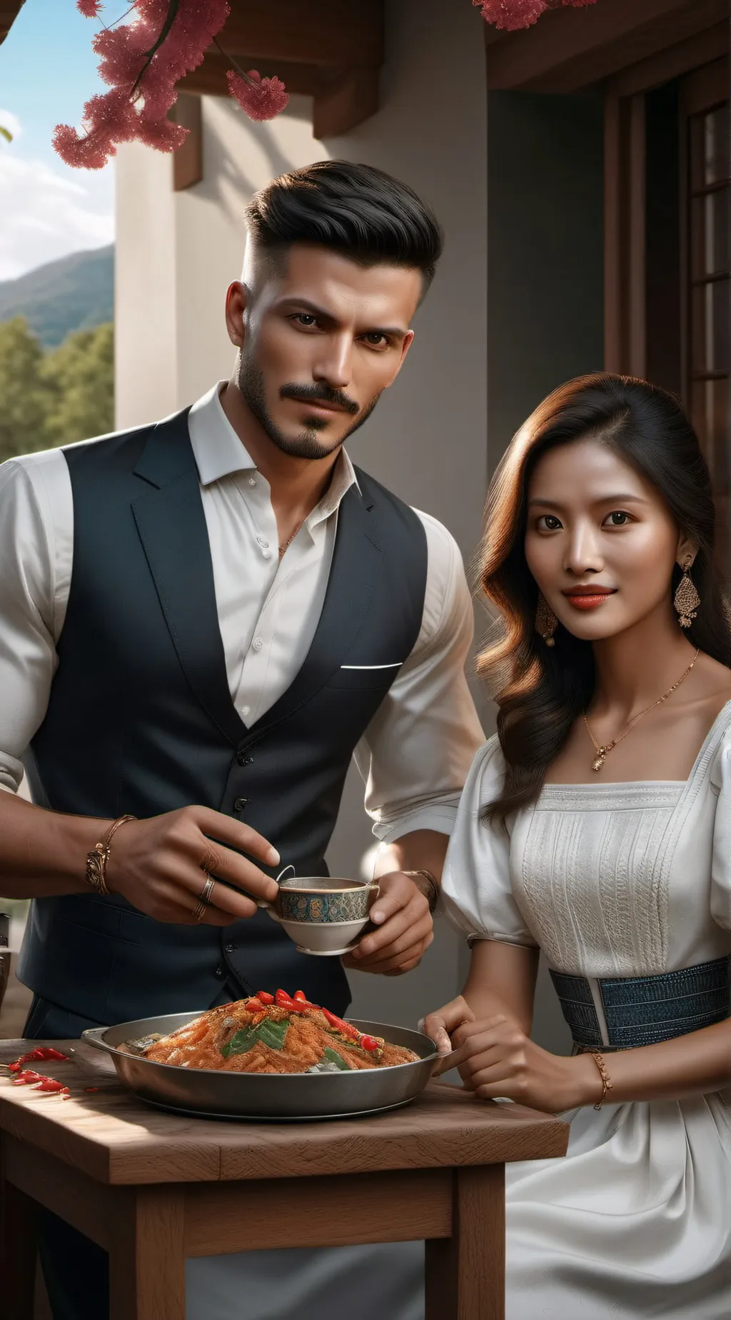 ai character: Daniel background