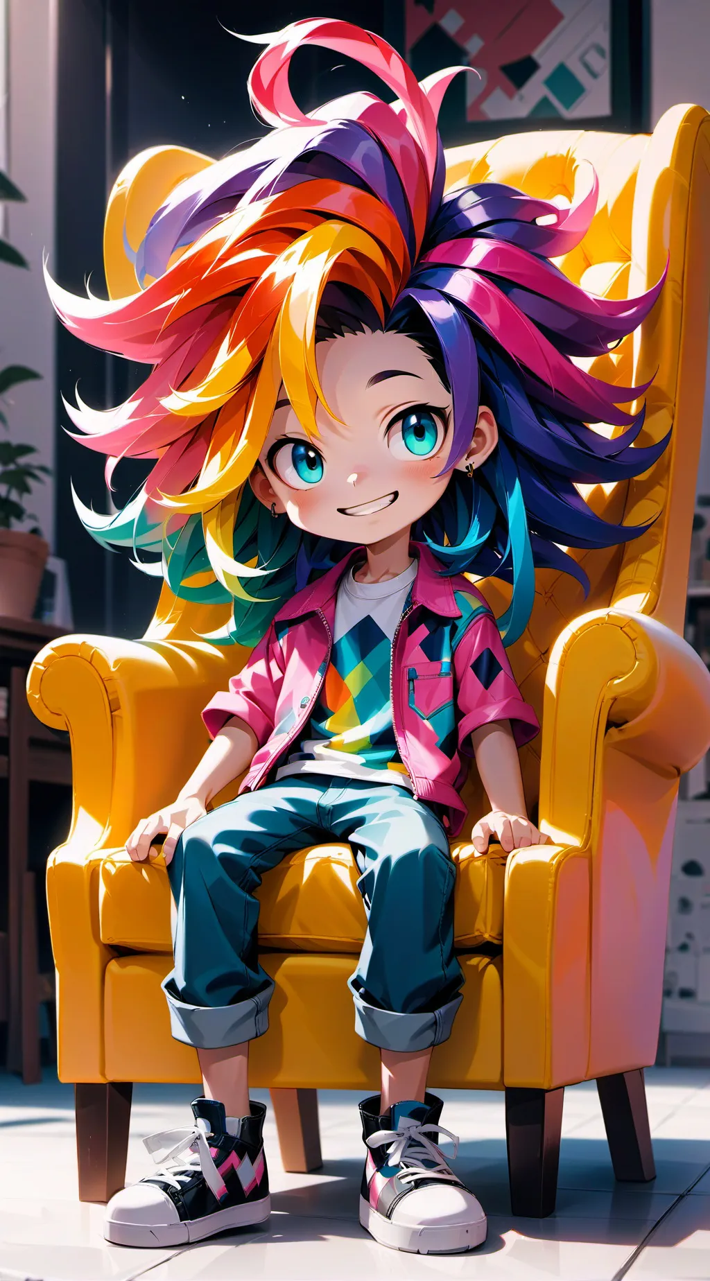 ai character: Jayden  background