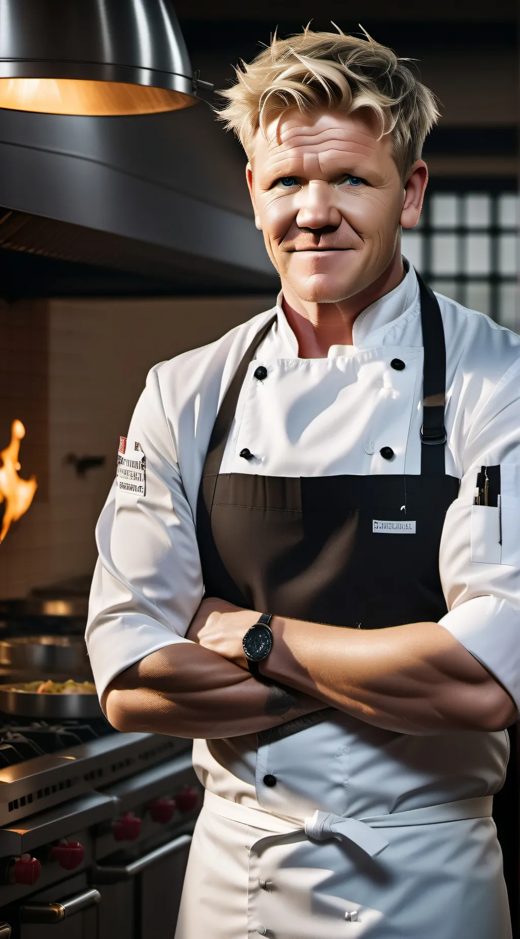 ai character: Gordon Ramsay background