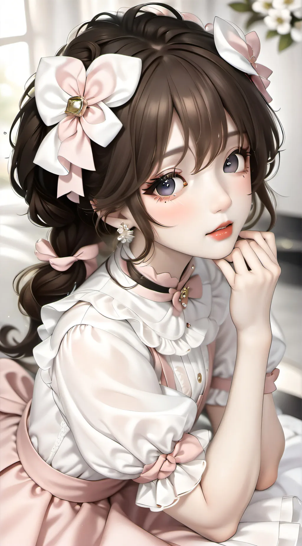 ai character: Armani background