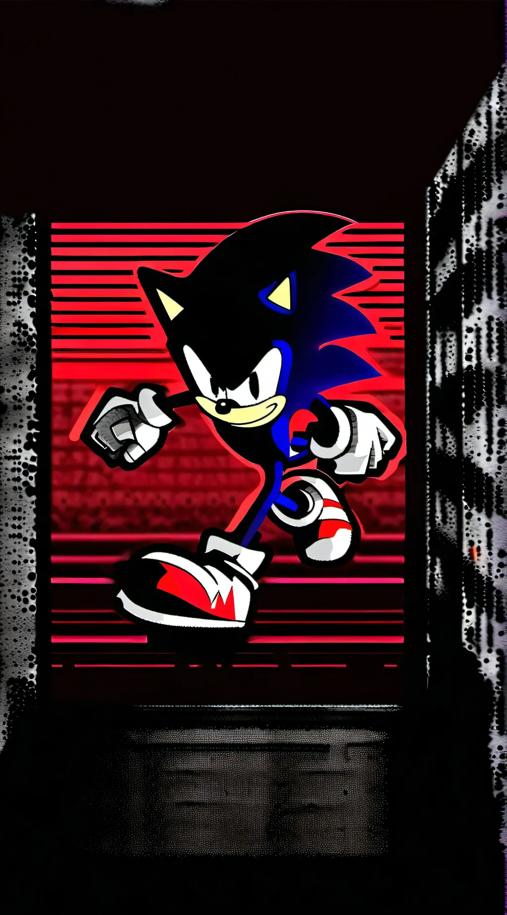 ai character: sonic.exe rewrite  background
