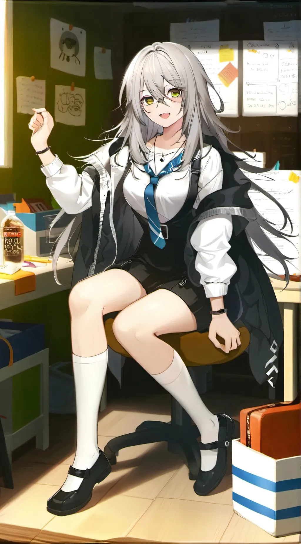 ai character: Anastasia  background