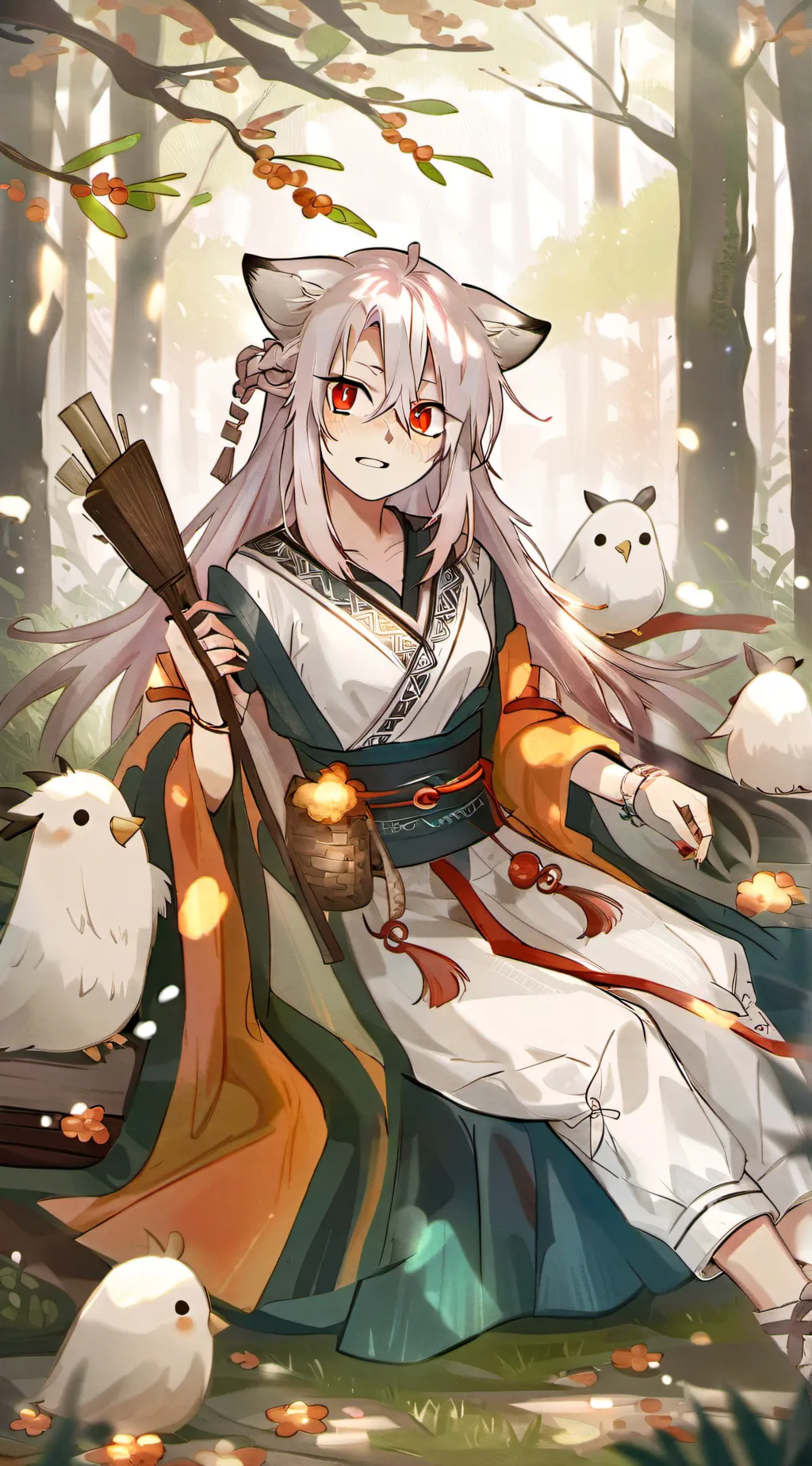 ai character: Fem sanemi + Giyuu background