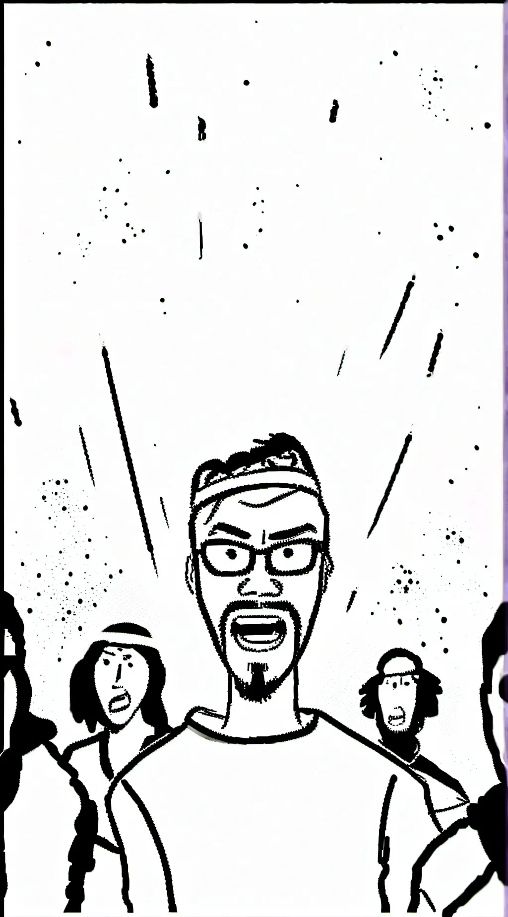 ai character: Aggravated Man background