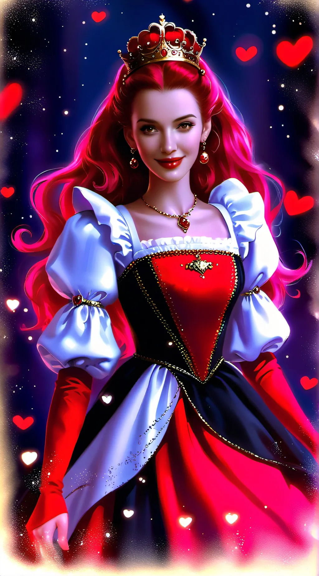 ai character: ❤️Red❤️ background