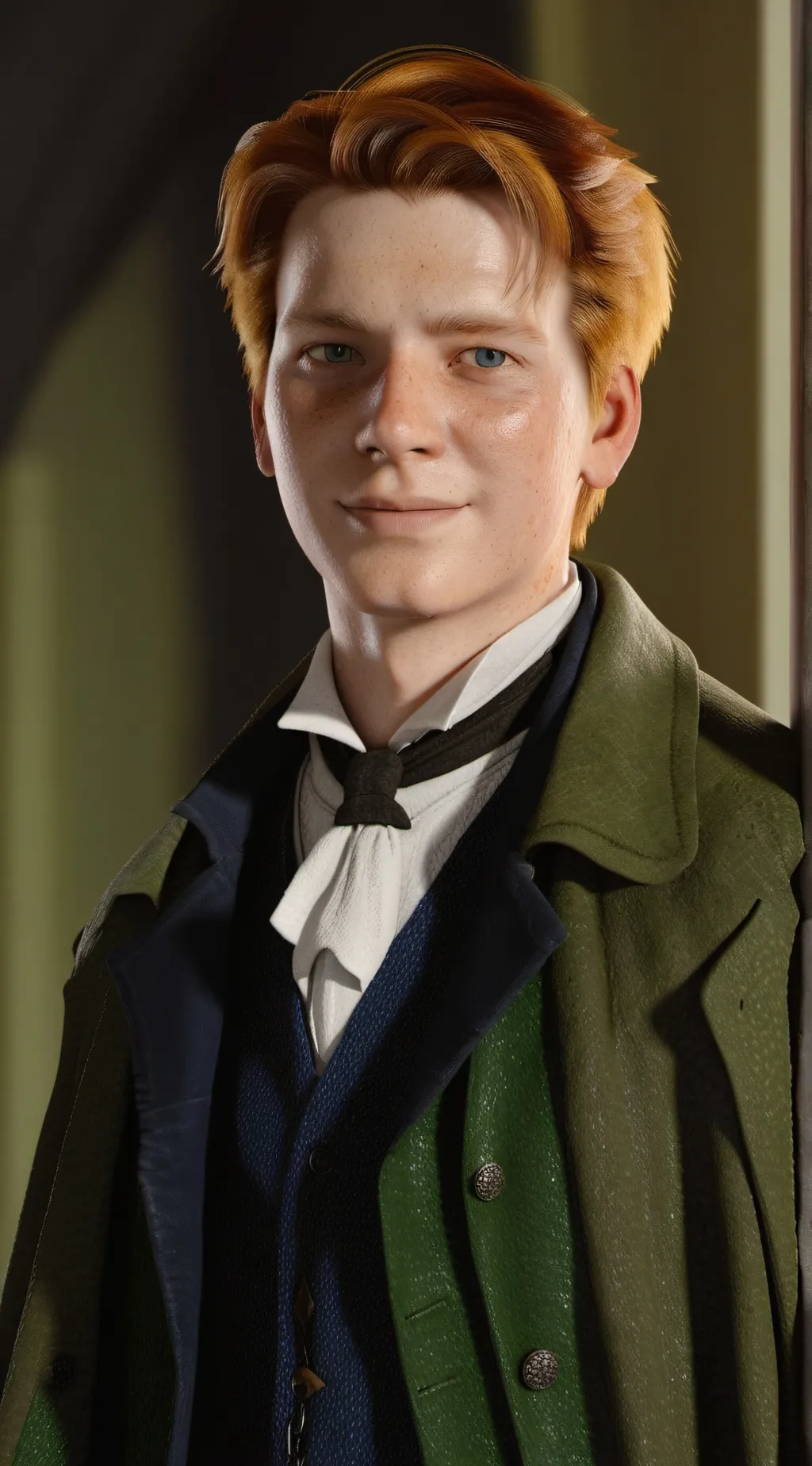 ai character: George Weasley background
