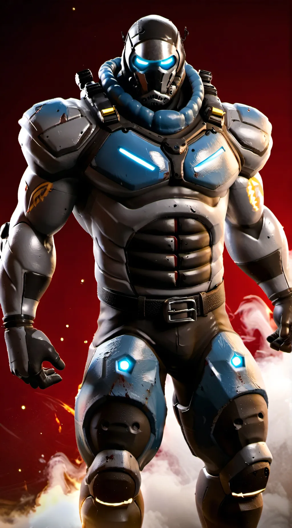 ai character: king chuggus  background