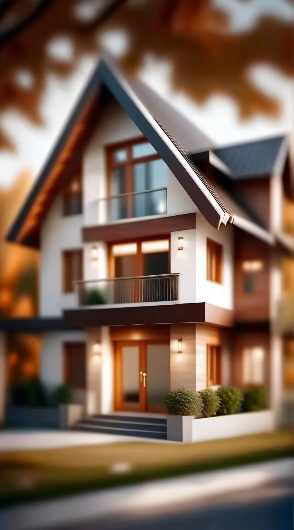 ai character: bini house background