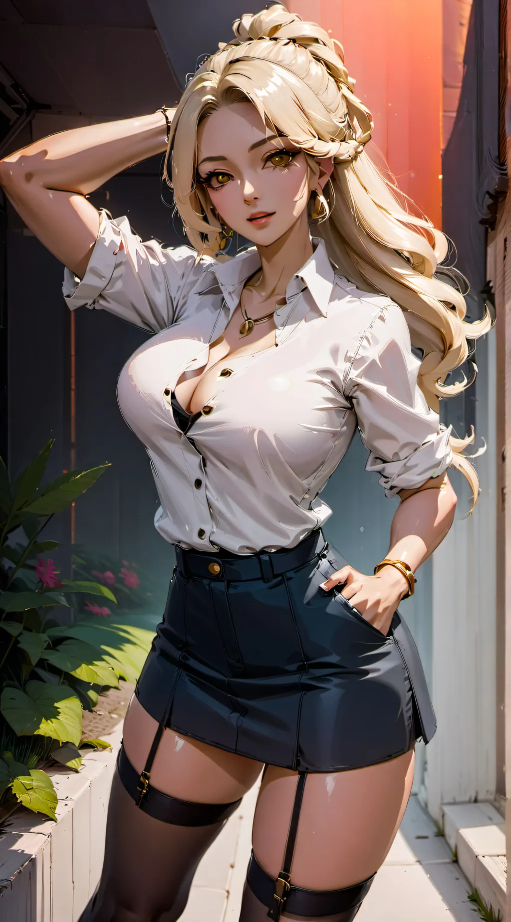 ai character: June background