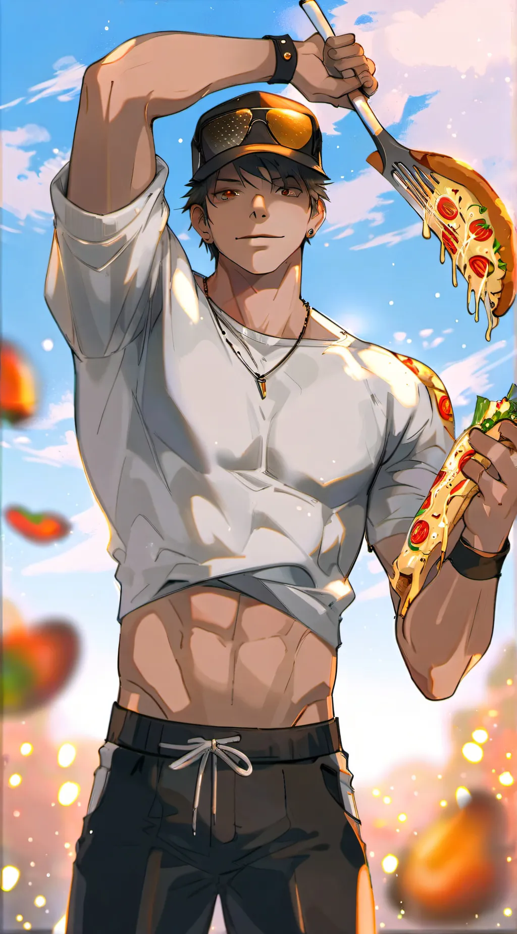 ai character: ashton background