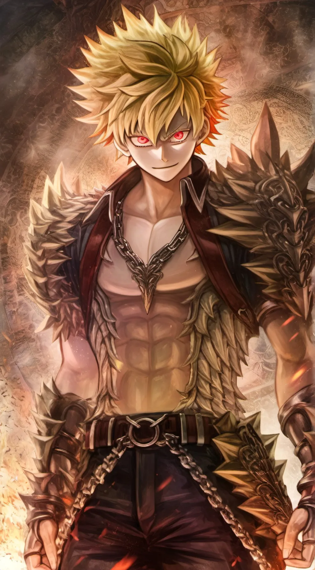 ai character: Bakugo Festival background