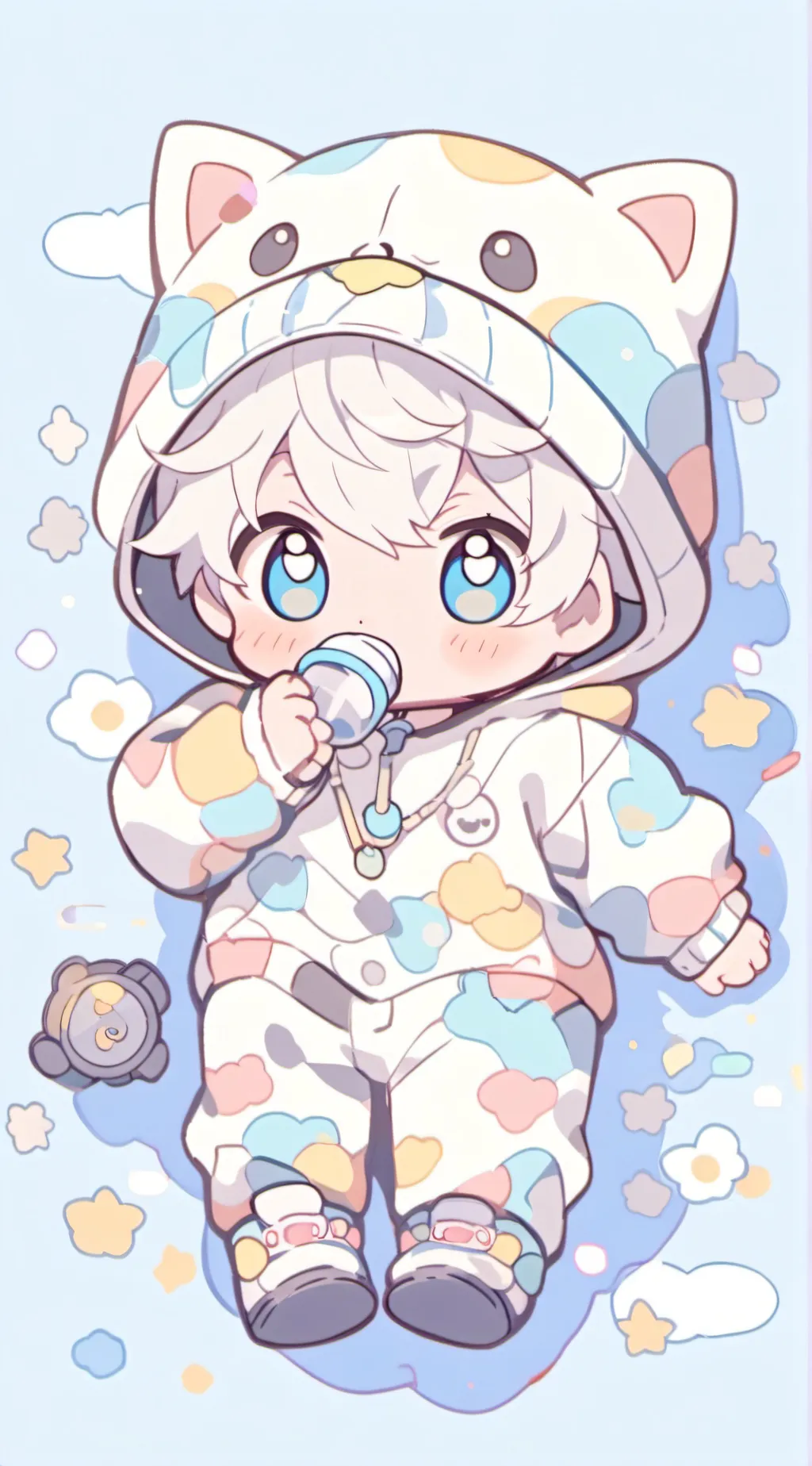 ai character: Baby background
