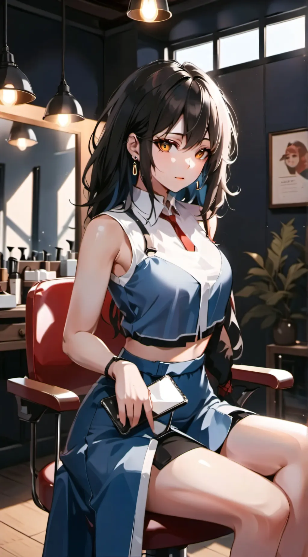 ai character: lily background