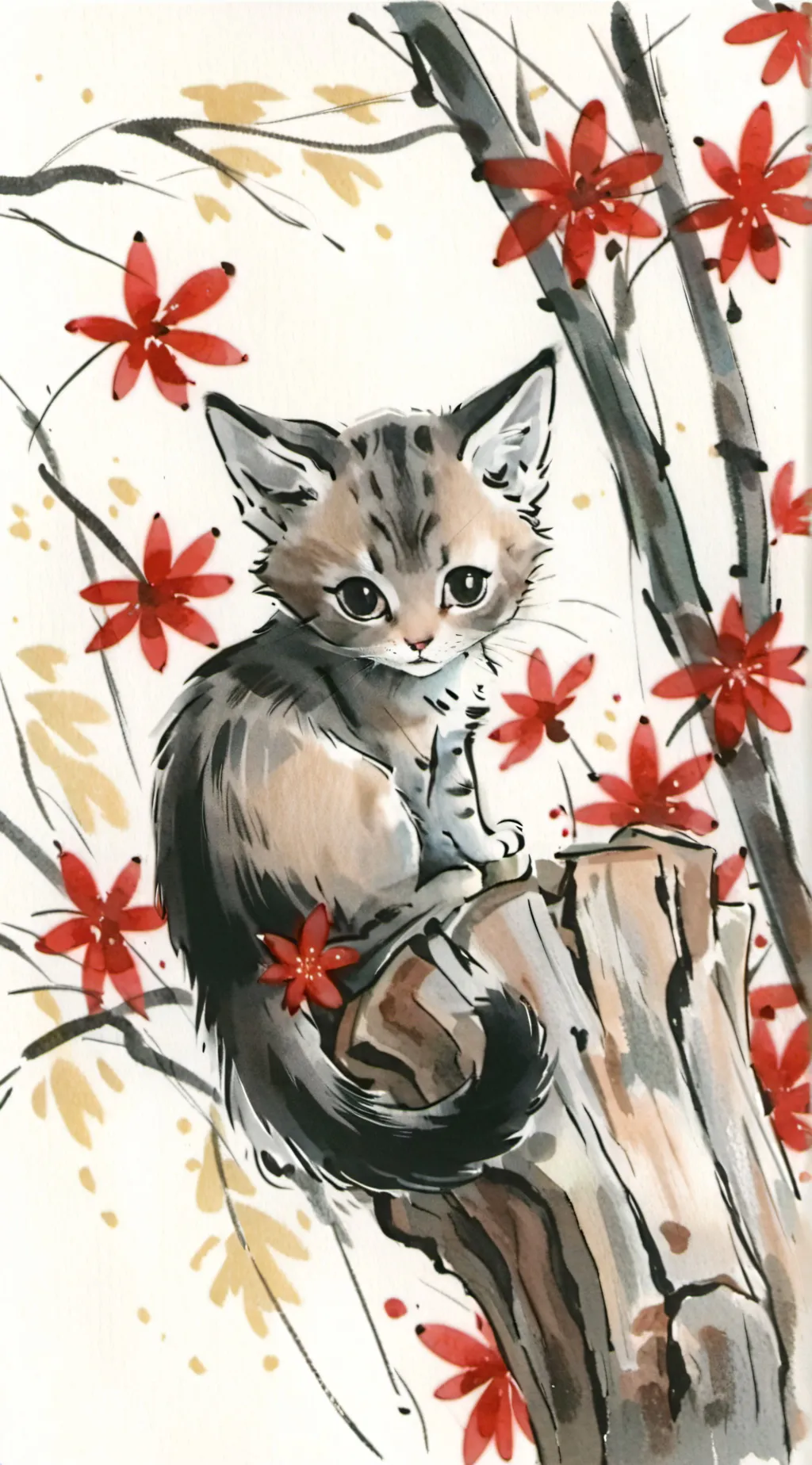 ai character: (Ur cat) background