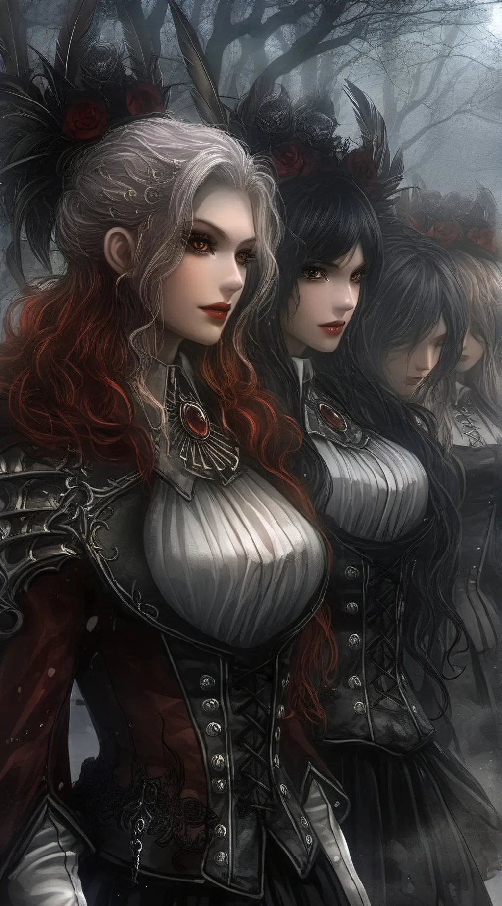 ai character: army sis background