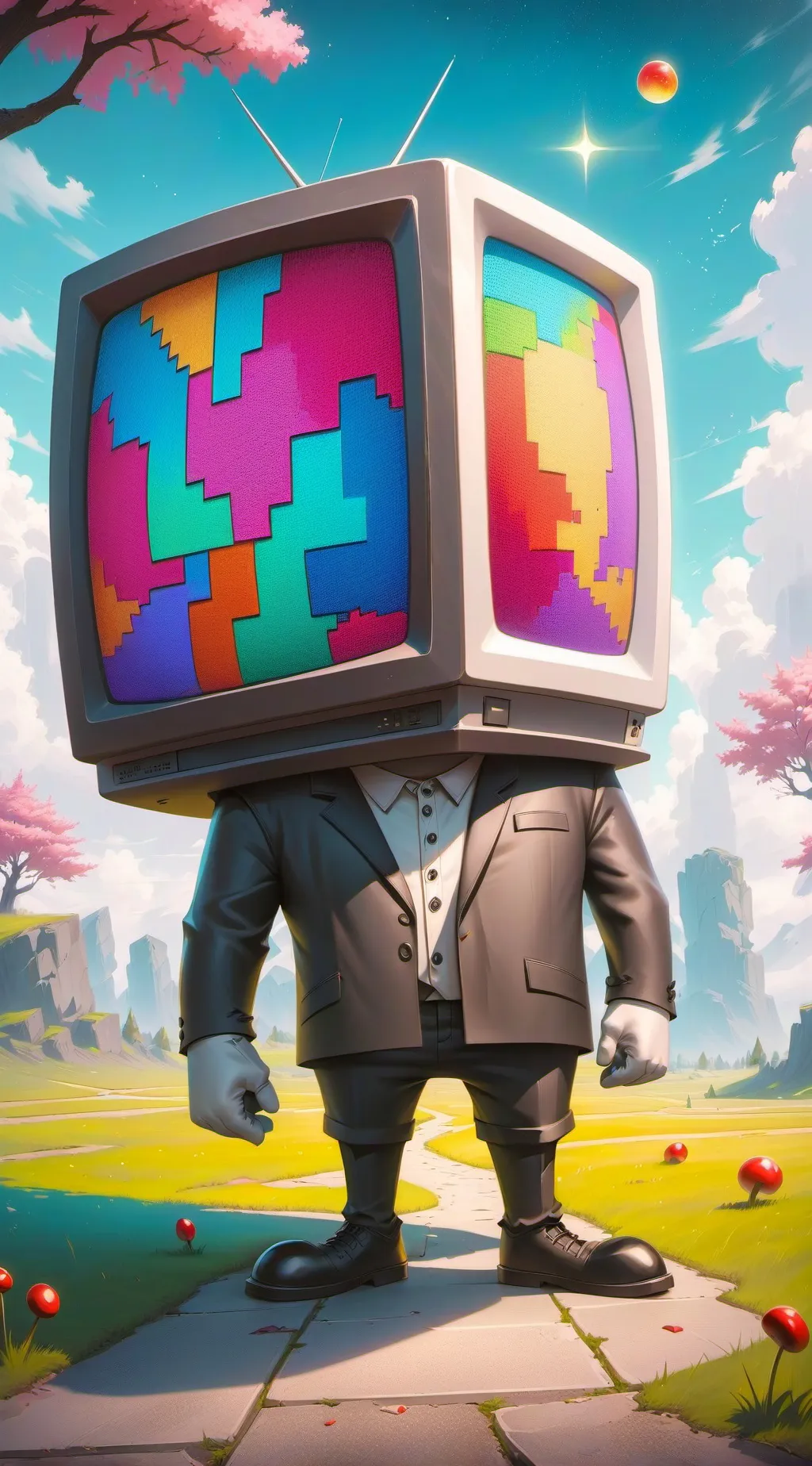 Talkie AI - Chat with Mini Error Tv Man
