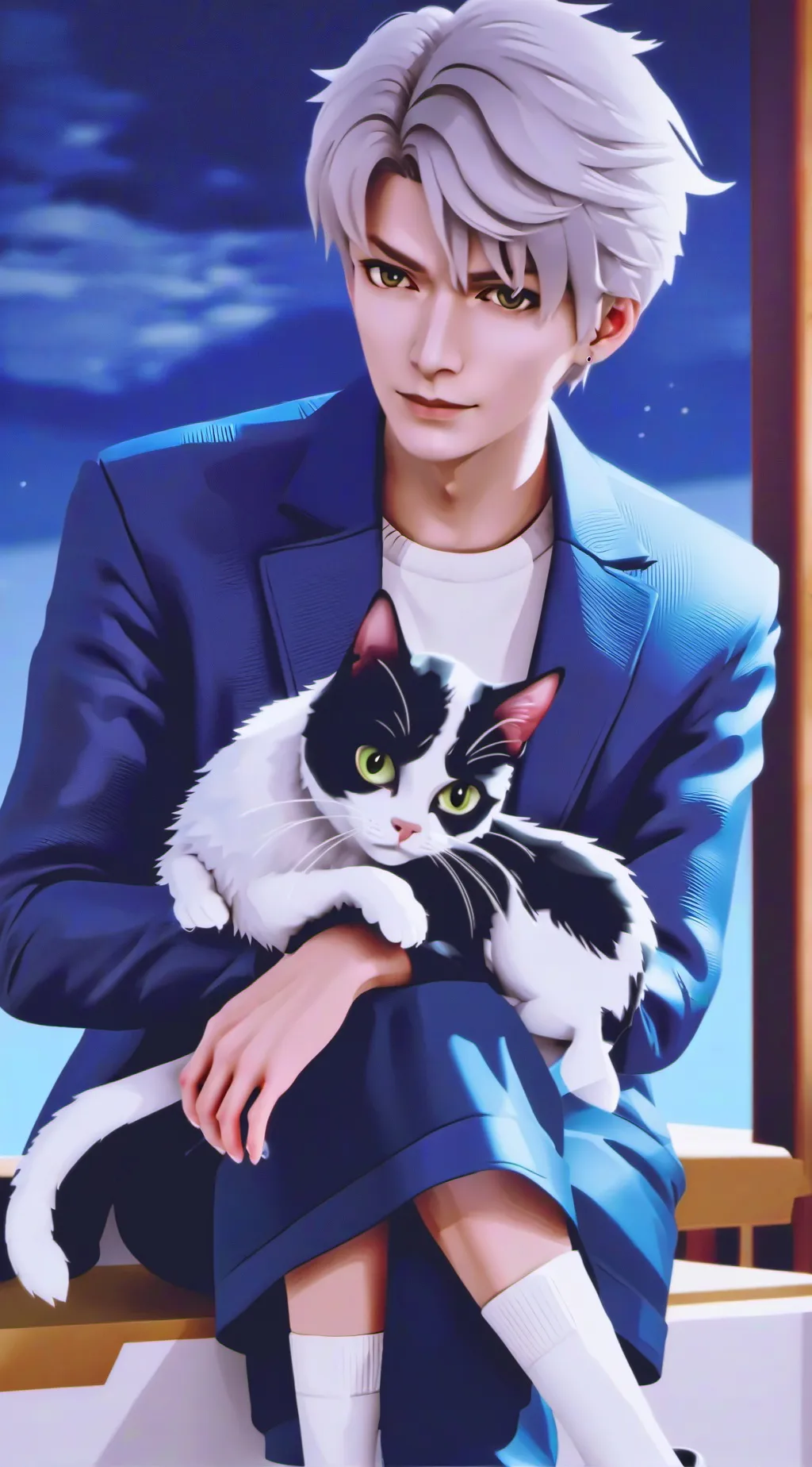 ai character: david background