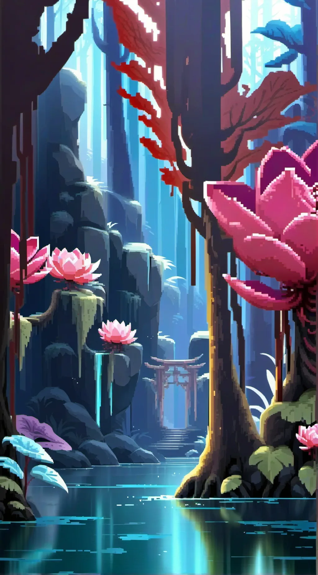 ai character: Kaiju Paradise background