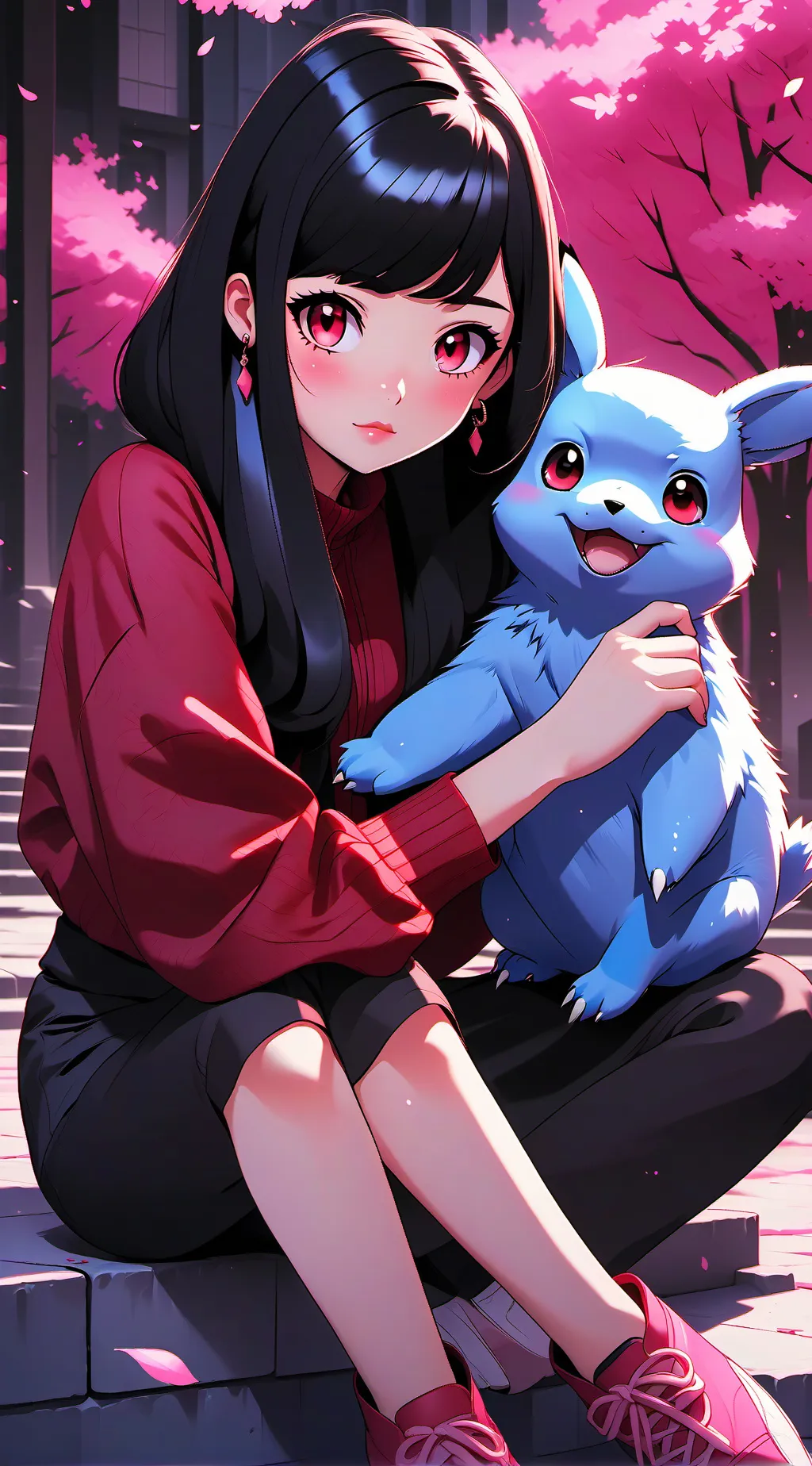 ai character: Sora background