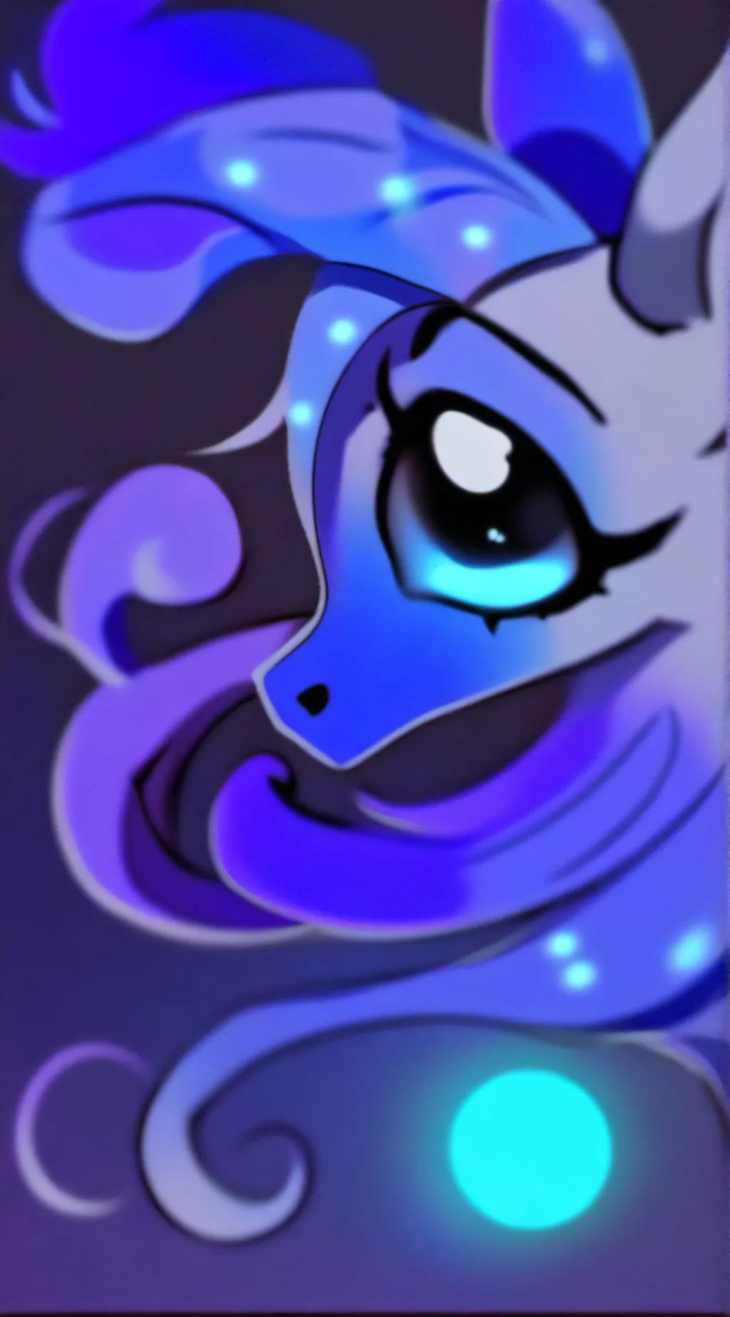 ai character: Princess Luna background